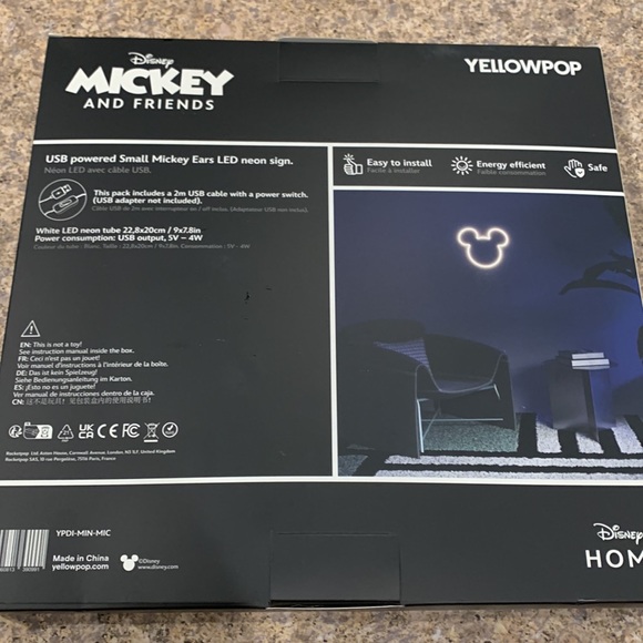 Mickey Mouse LED Neon Sign - Picture 4 of 12